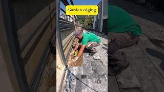 Cover manhole & garden edging