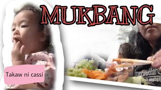 SAMGYUP MUKBANG NO EDIT 199 KKB| LATE UPLOAD| BABY CASSI | FAMILY DINNER NIGHT