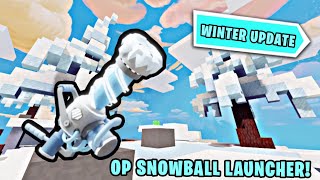 The WINTER ❄️ UPDATE is HERE! (Roblox Bedwars)