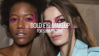 Bold Summer Eye Makeup - The BOLDER the BETTER!