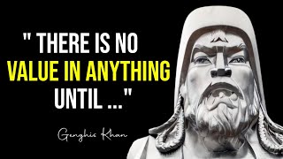 30 Top Quotes By Genghis Khan - The Dreaded Mongol Leader || Useful Quotes