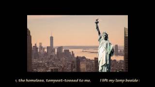 "The New Colossus" by Emma Lazarus - a celebration of Tolerance and Freedom