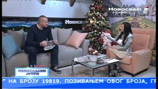 Gost - Robert Čoban 31 12 2020 Novosadska TV Novosadsko jutro 08 37 00