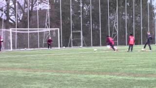 Séance entrainement football -Servette de Genève - Coerver