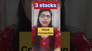 Best Top 3 Stocks to Buy in this Correction #shorts