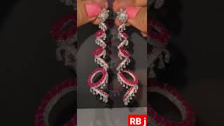 new fancy diamond earring design #shorts #viral