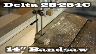 Delta 14" Band saw 28-254 Nickel Coin Vibration Test