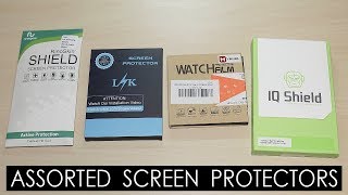 Samsung Galaxy Watch Active 2 Assorted Screen Protector (RinoGear Sheild, LK, YMHML, IQ Shield) [4K]