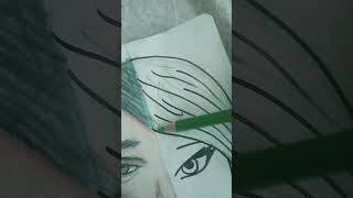 drawing Billie Eilish cartoon style