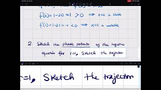 2.2 - Fixed Points and Stability