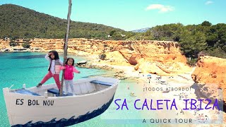 Secret Beach in Ibiza - Sa Caleta Quick Tour with Family | EUkids Channel