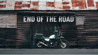 Searching for the end of the road, platypus, old barns and dirt trails on my Royal Enfield - S1-E10