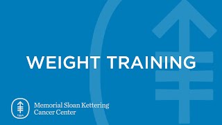 MSKCC Fitness team - weight training - revised