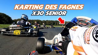 IAME X30 Senior @Karting des fagnes / Back to Senior!