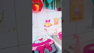 LAVANDERIA FOFA ROSA LINDA #shorts #shortvideo #shortsfeed #organização  #shortsyoutube #fofura