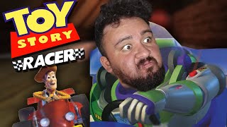 CARRERAS POR LA CASA DE ANDY  - TOY STORY RACER | Oye Tomy Lee!