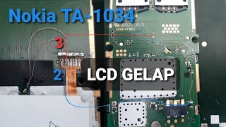 Nokia TA 1034 LCD Gelap