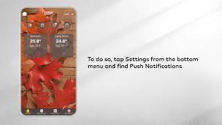 How to enable Push Notifications on the Heatmiser neo App