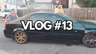 MY V1 CTS-V IS DOWN AGAIN - 100 Days Of Vlogging ( Day #13)