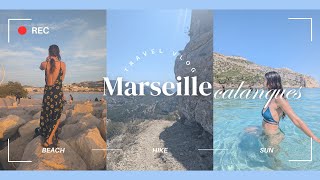 escaping London weather to Marseille, France | beach, hike, calanques