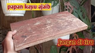 ide kreatip!! papan kayu ajaib,bikin rumah kita rapih.