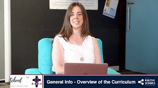 General Info - Overview of the Curriculum