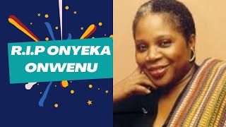 Nigerian Singer Onyeka Onwenu Passed Away.