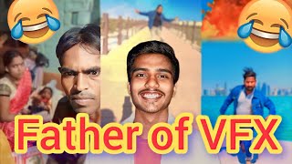 FATHER OF VFX..😅🤣| HEIGHT OF EDITING | FUNNY EDITING #ROAST #funnyedit