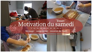 💪🏼 MOTIVATION DU SAMEDI | MÉNAGE | RANGEMENT | RECETTE DE NOËL | CONCOURS 🎁🎄 JE SUIS DE RETOUR !