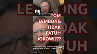 #jokowi #tomlembong #kejagung #korupsiimporgula #pengamatpolitik #fufufafa#gibran#prabowo#presiden