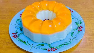 2 ingredient dessert 🍊Десерт из 2 ингредиентов.#dessert #cooking #bolo