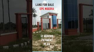 Land For Sale In Epe Nigeria. Lush Gardens 3 Estate. 12 Months Payment Plan.