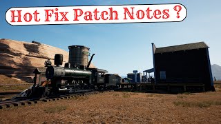 Hot Fix & Patch Notes For RailRoads Online!