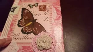 Nikki's Vintage themed Junk Journal from an old book (#junkjournals)