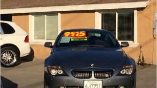 2005 BMW 6-Series Used Cars Bloomington CA