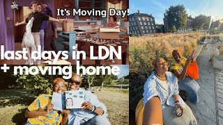 last days in london *starting my internship|paint in the park|moving home*