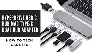 Best Hyperdrive Usb c hub 2021  for Macbook Pro  Hyperdrive | Review | How to tech Gadgets