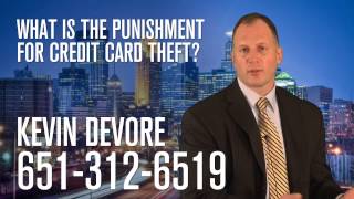 What is the punishment for credit card theft?