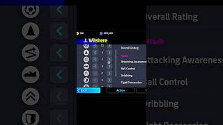 J. wilshere max rating efootball 2024 #video #shortvideo