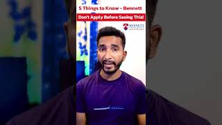 Bennett University Admission Process 2024!  (Worth It in 2024?) ⋮ Bennett University Review