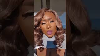 Glueless Fall Wig: Revamp‼️ Watch me SLAY the look 🌟 🌟 🌟 🌟 🌟 💋 #shorts #gluelesswig  #youtubeshorts