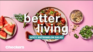 Spicy Watermelon Salad Recipe | Checkers South Africa