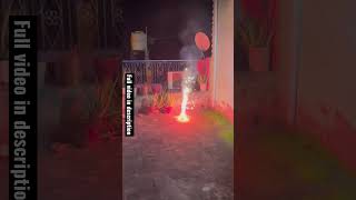 Colour wala Anar testing #crackers #experiment #patakhe #fireworks #shorts #diwalicrackers #short