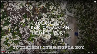 Το γιασεμί στην πόρτα σου | Der Jasmin an Deiner Tür