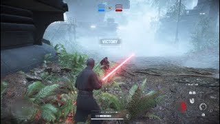 Darth Maul Vs. Anakin Skywalker FULL BATTLE