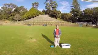 Phantom Quad Gopro Hero3+ Black Edition Aerial filming Pukekura Park New Plymouth