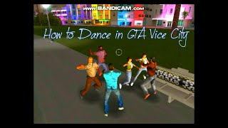 How to dance in GTA Vice City | Dance mod for GTA Vice City