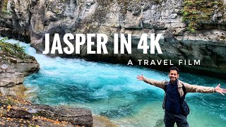 Banff to jasper road trip | Jasper in 4K | Athabasca Falls | Maligne Canyon | Maligne | Edith Cavel