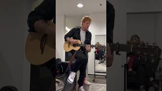 Ed Sheeran rehearsing End Game #edsheeran #taylorswift #erastour #endgame