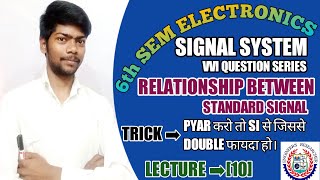 LECTURE ➡[10] / 6th SEM ELECTRONICS / SIGNAL & SYSTEM // DIPLOMA IN ELECTRONICS